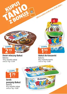 Leclerc - gazetka promocyjna Kupuj tanio z bonus od środy 09.09 do soboty 19.09 - strona 8