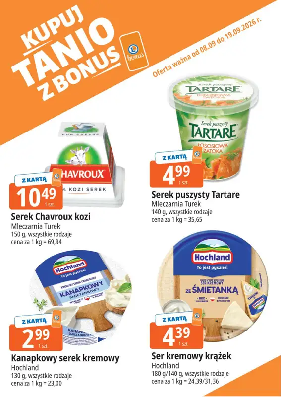 Leclerc - gazetka promocyjna Kupuj tanio z bonus od środy 09.09 do soboty 19.09 - strona 11