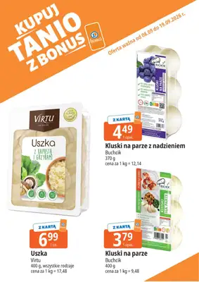 Leclerc - gazetka promocyjna Kupuj tanio z bonus od środy 09.09 do soboty 19.09 - strona 6