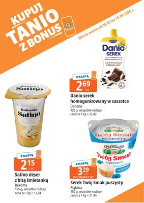 Leclerc - gazetka promocyjna Kupuj tanio z bonus od środy 09.09 do soboty 19.09 - strona 7