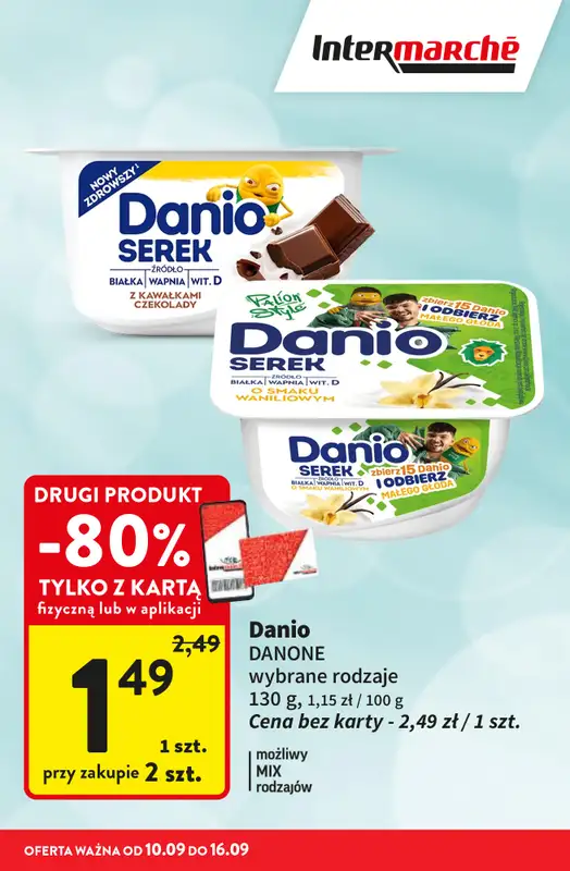Intermarche - gazetka promocyjna Najlepsze promocje! od czwartku 10.09 do środy 16.09 - strona 9