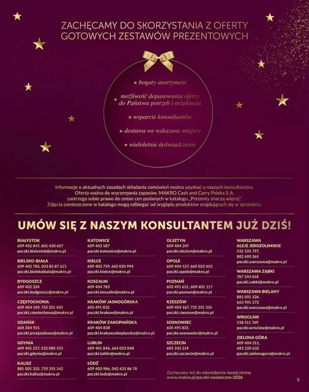 Makro - gazetka promocyjna Katalog Świat prezentów 2026 od niedzieli 01.11 do czwartku 31.12 - strona 3