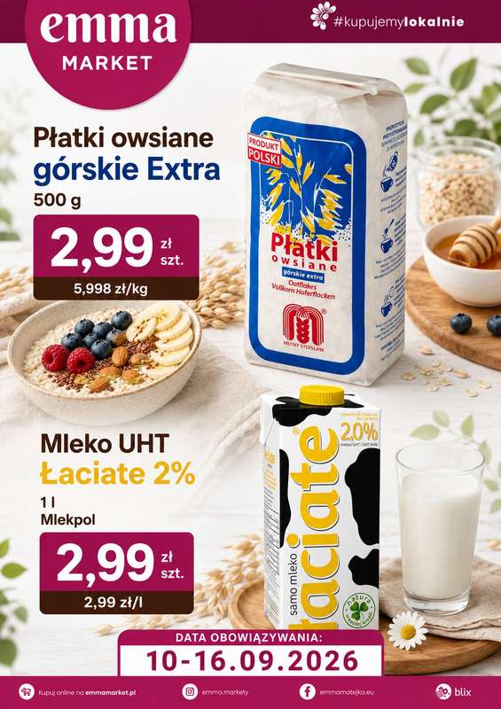 emma MARKET - gazetka promocyjna Plakaty promocyjne od czwartku 10.09 do środy 16.09 - strona 2