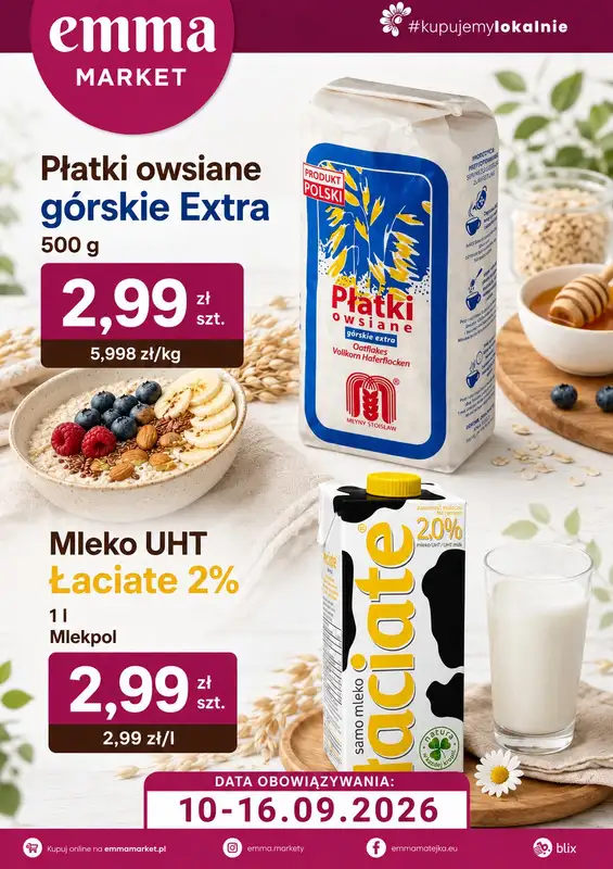 emma MARKET - gazetka promocyjna Plakaty promocyjne od czwartku 10.09 do środy 16.09 - strona 2