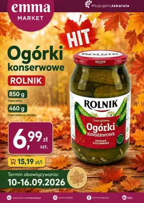 emma MARKET - gazetka promocyjna Plakaty promocyjne od czwartku 10.09 do środy 16.09 - strona 6