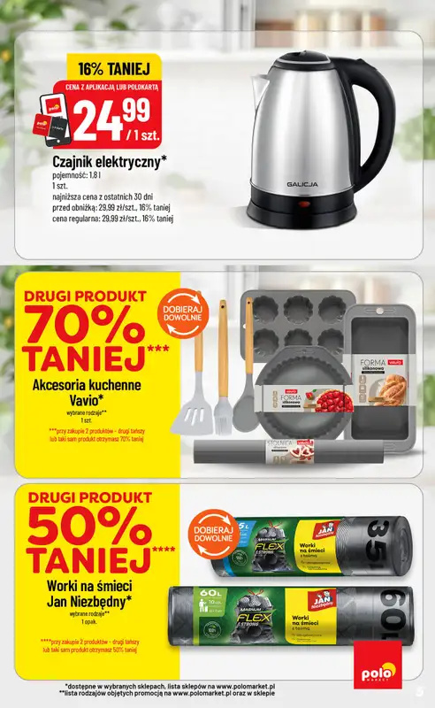 POLOmarket - gazetka promocyjna Inspirujący tydzień od środy 09.09 do wtorku 15.09 - strona 5