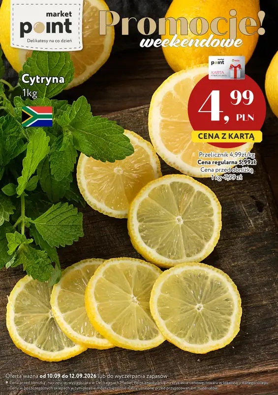 Market Point - gazetka promocyjna Ulotka weekendowa od czwartku 10.09 do soboty 12.09 - strona 7