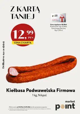 Market Point - gazetka promocyjna Ulotka weekendowa od czwartku 10.09 do soboty 12.09 - strona 4
