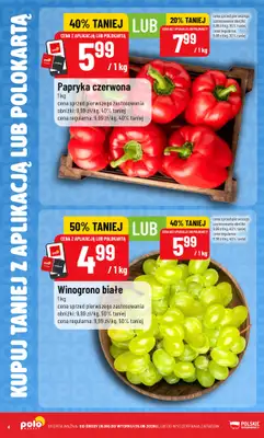 POLOmarket - gazetka promocyjna Kupuj taniej z aplikacją lub polokartą od środy 09.09 do wtorku 15.09 - strona 4