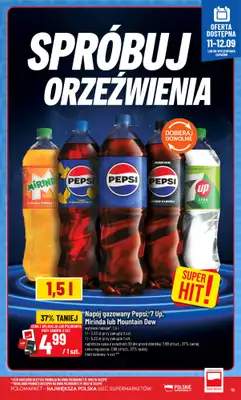 POLOmarket - gazetka promocyjna Kupuj taniej z aplikacją lub polokartą od środy 09.09 do wtorku 15.09 - strona 15