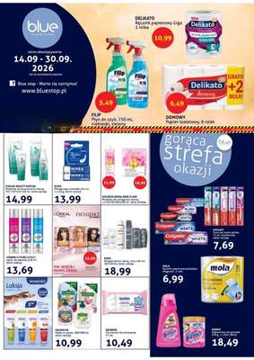 Blue Stop - gazetka promocyjna Gazetka od poniedziałku 14.09 do środy 30.09