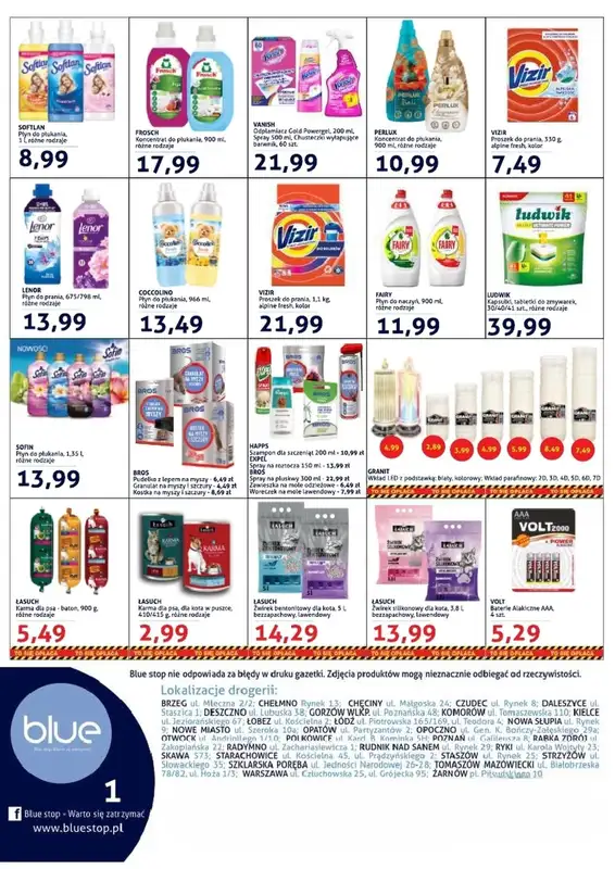 Blue Stop - gazetka promocyjna Gazetka od poniedziałku 14.09 do środy 30.09 - strona 4