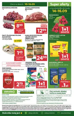 Stokrotka - gazetka promocyjna Gazetka Supermarket od czwartku 10.09 do środy 16.09 - strona 42
