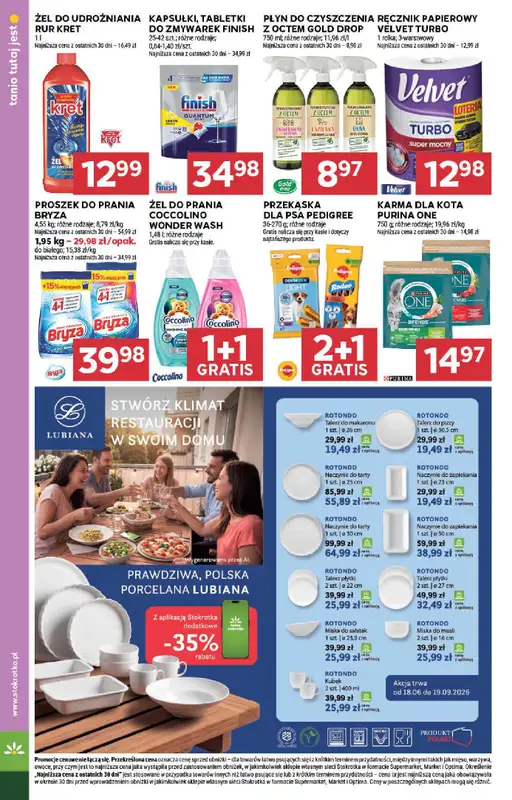 Stokrotka - gazetka promocyjna Gazetka Supermarket od czwartku 10.09 do środy 16.09 - strona 36