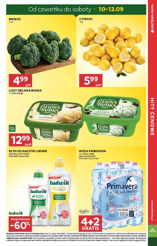 Stokrotka - gazetka promocyjna Gazetka Supermarket od czwartku 10.09 do środy 16.09 - strona 7