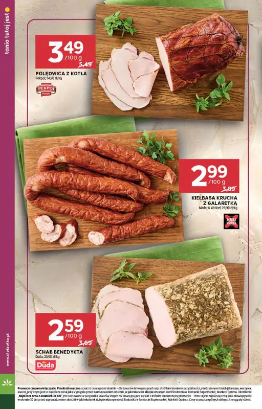 Stokrotka - gazetka promocyjna Gazetka Supermarket od czwartku 10.09 do środy 16.09 - strona 14