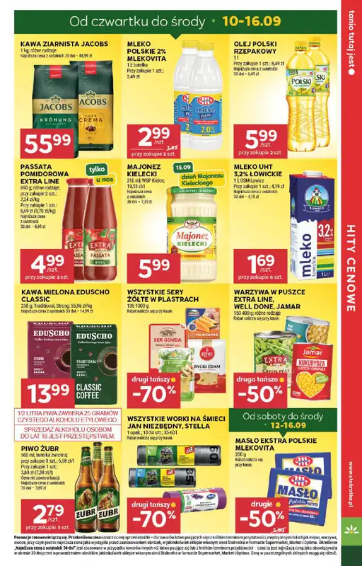 Stokrotka - gazetka promocyjna Gazetka Market od czwartku 10.09 do środy 16.09 - strona 7