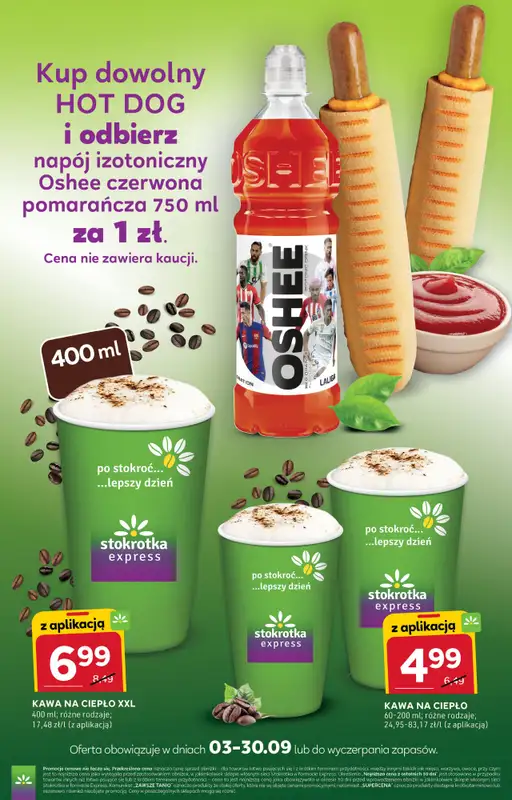 Stokrotka - gazetka promocyjna Gazetka Express od czwartku 10.09 do środy 16.09 - strona 5