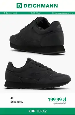 Deichmann - gazetka promocyjna Sneakersy męskie od środy 09.09  - strona 6