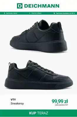 Deichmann - gazetka promocyjna Sneakersy męskie od środy 09.09  - strona 11