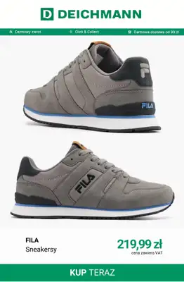Deichmann - gazetka promocyjna Sneakersy męskie od środy 09.09  - strona 3