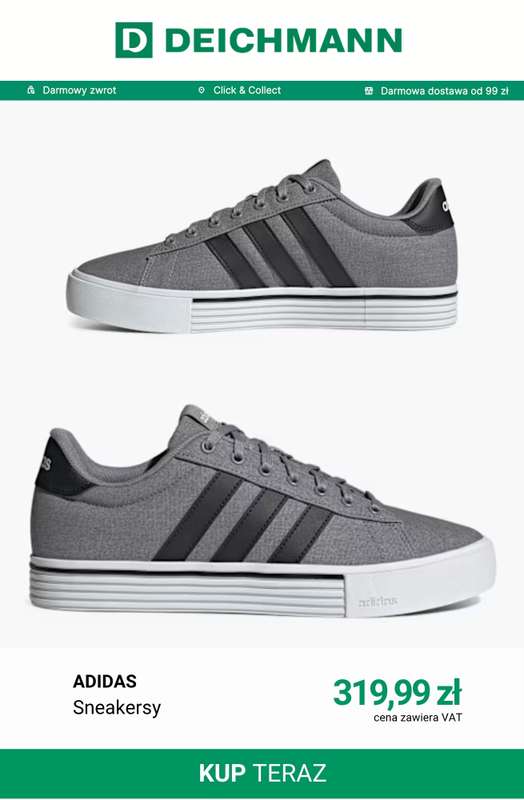 Deichmann - gazetka promocyjna Sneakersy męskie od środy 09.09  - strona 4
