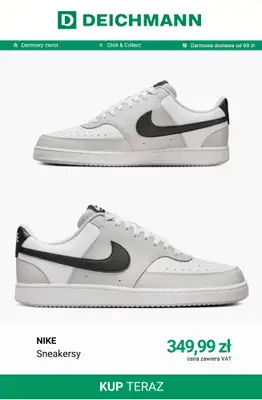 Deichmann - gazetka promocyjna Sneakersy męskie od środy 09.09  - strona 10
