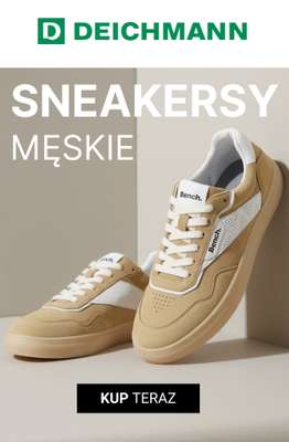 Deichmann - gazetka promocyjna Sneakersy męskie od środy 09.09 