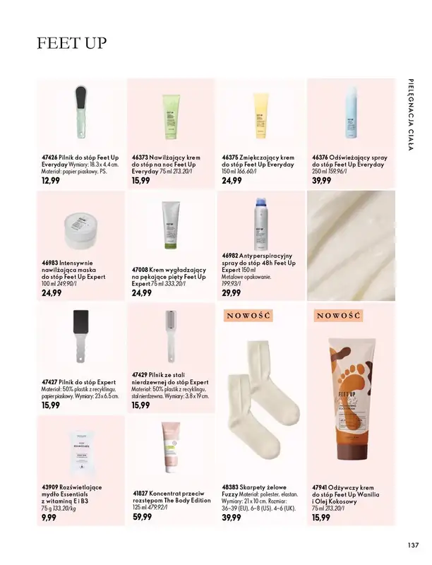 Oriflame - gazetka promocyjna Katalog 14/2026 od środy 30.09 do wtorku 10.11 - strona 137