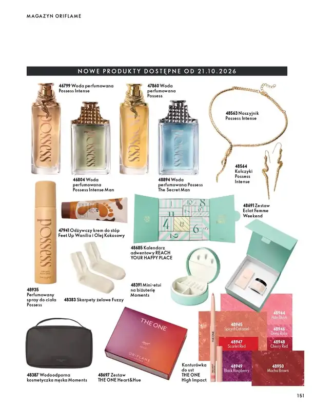 Oriflame - gazetka promocyjna Katalog 14/2026 od środy 30.09 do wtorku 10.11 - strona 151