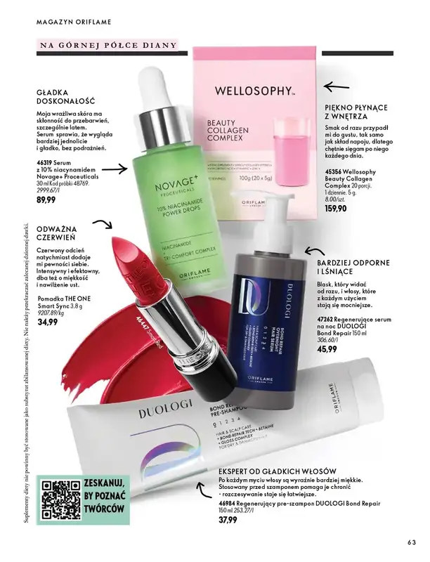 Oriflame - gazetka promocyjna Katalog 14/2026 od środy 30.09 do wtorku 10.11 - strona 63