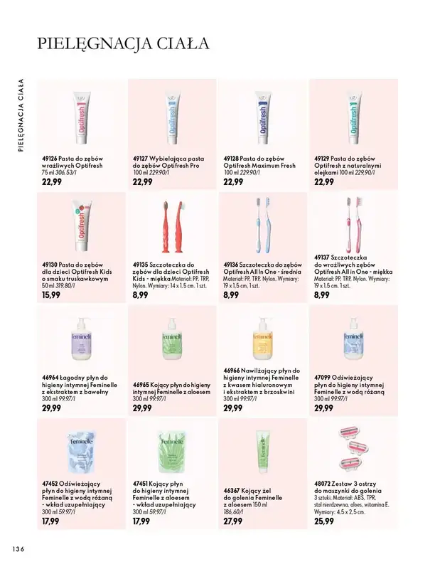 Oriflame - gazetka promocyjna Katalog 14/2026 od środy 30.09 do wtorku 10.11 - strona 136