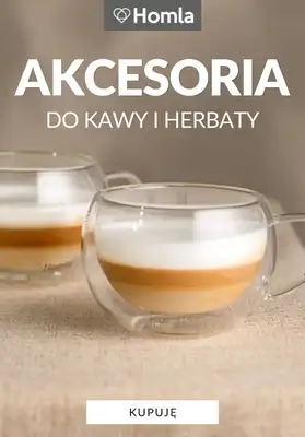 Homla - gazetka promocyjna Akcesoria do kawy i herbaty od środy 09.09 