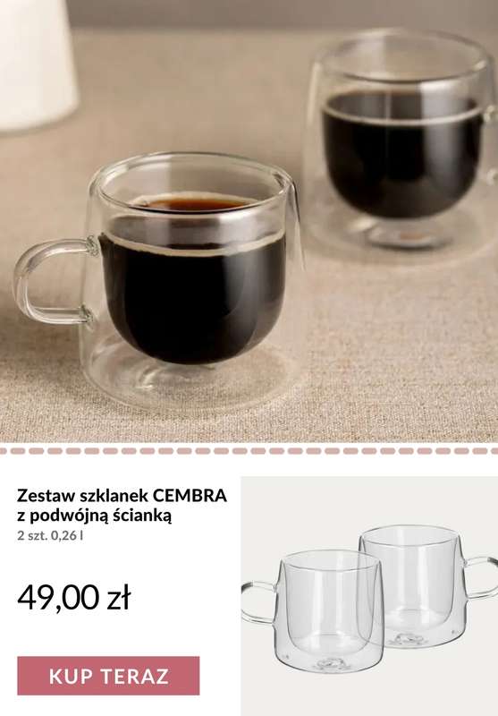 Homla - gazetka promocyjna Akcesoria do kawy i herbaty od środy 09.09  - strona 5