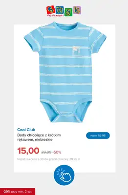 Smyk - gazetka promocyjna Ubrania i buty: -20% przy zakupie min. 2 szt. od środy 09.09 do piątku 11.09 - strona 6