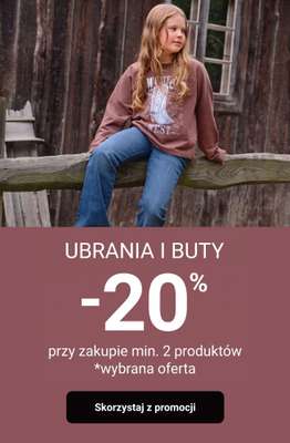 Smyk - gazetka promocyjna Ubrania i buty: -20% przy zakupie min. 2 szt. od środy 09.09 do piątku 11.09