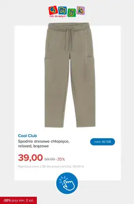 Smyk - gazetka promocyjna Ubrania i buty: -20% przy zakupie min. 2 szt. od środy 09.09 do piątku 11.09 - strona 5