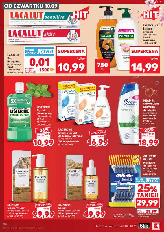 Kaufland - gazetka promocyjna Gazetka Tygodnia od czwartku 10.09 do środy 16.09 - strona 54