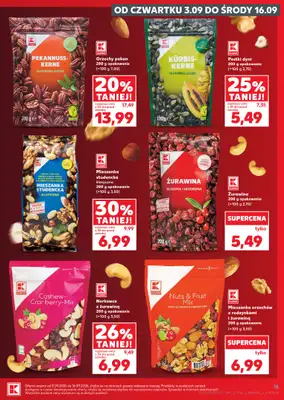Kaufland - gazetka promocyjna Gazetka Tygodnia od czwartku 10.09 do środy 16.09 - strona 15