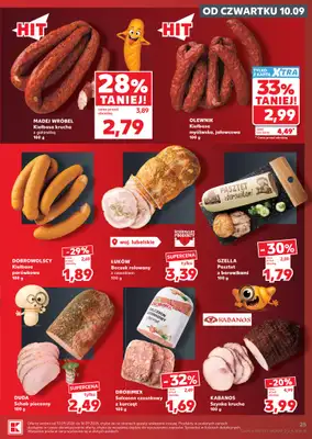Kaufland - gazetka promocyjna Gazetka Tygodnia od czwartku 10.09 do środy 16.09 - strona 25