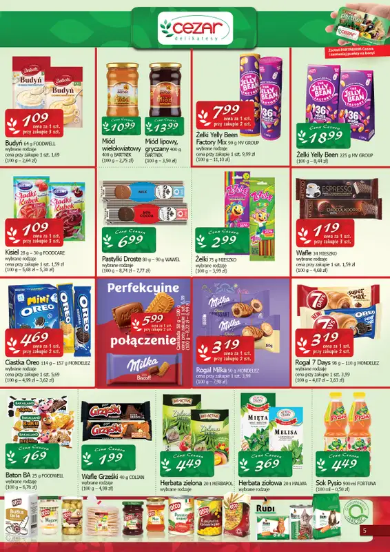 CEZAR Delikatesy - gazetka promocyjna Gazetka od czwartku 10.09 do środy 23.09 - strona 5