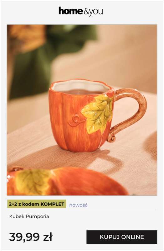 home&you - gazetka promocyjna Wielosztuki: Kubki 2+2 gratis od środy 09.09 do poniedziałku 21.09 - strona 5