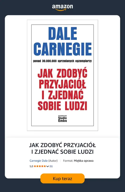 Amazon - gazetka promocyjna Książkowe bestsellery od środy 09.09  - strona 9