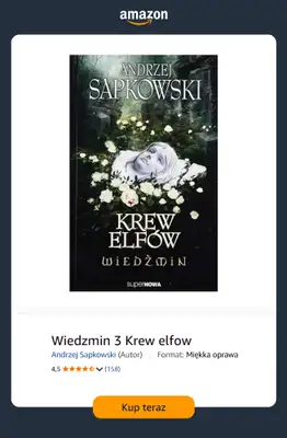 Amazon - gazetka promocyjna Książkowe bestsellery od środy 09.09  - strona 7