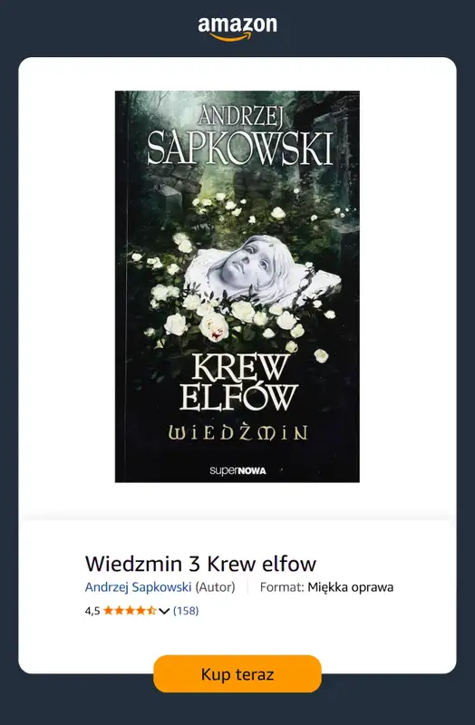Amazon - gazetka promocyjna Książkowe bestsellery od środy 09.09  - strona 7