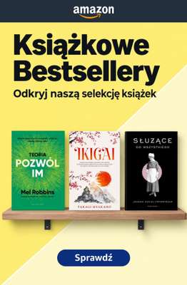 Amazon - gazetka promocyjna Książkowe bestsellery od środy 09.09 