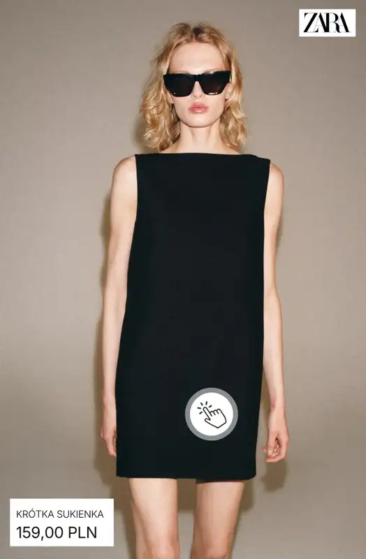 Zara - gazetka promocyjna Modne sukienki od środy 09.09  - strona 10