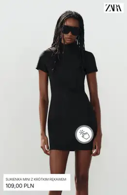 Zara - gazetka promocyjna Modne sukienki od środy 09.09  - strona 6