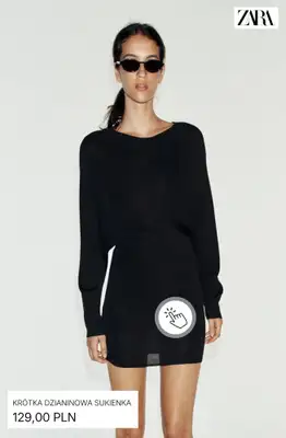 Zara - gazetka promocyjna Modne sukienki od środy 09.09  - strona 4