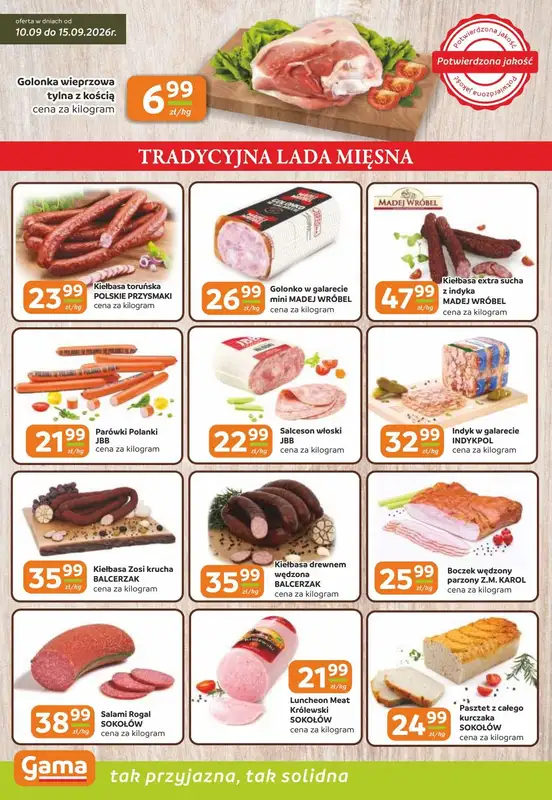 Gama - gazetka promocyjna Gazetka od czwartku 10.09 do wtorku 22.09 - strona 2